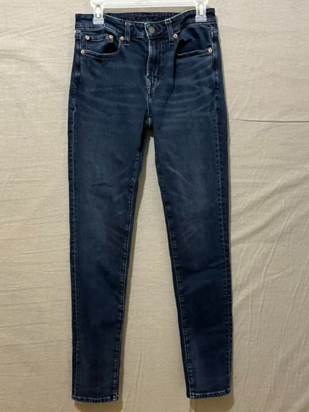 American Eagle AirFlex+ 1977 Slim Straight Blue Denim Jeans Size 29x34